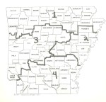 AEA UniServ zone map beginning in 2024