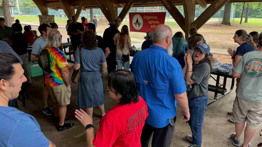 The 2025 Labor Day picnic gathered a good crowd.