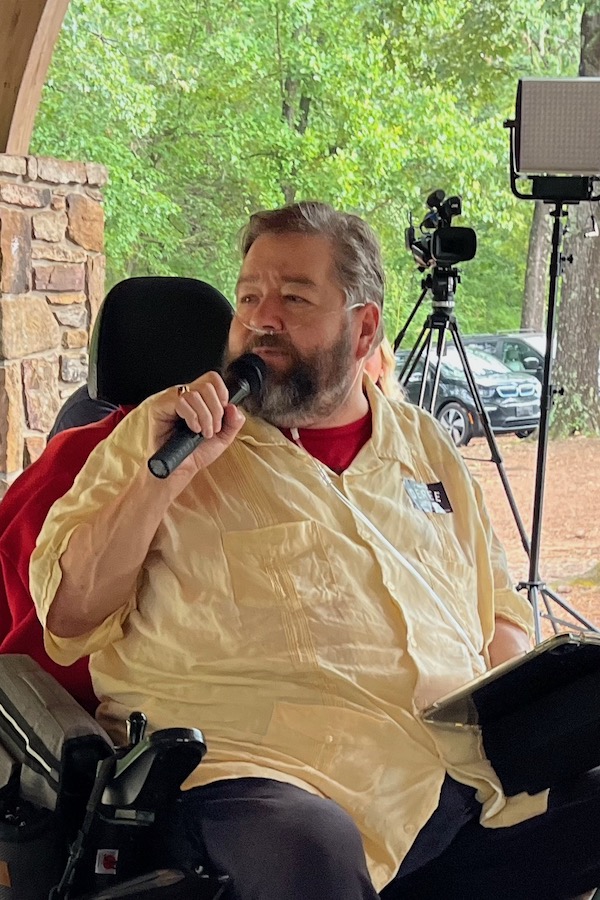 Local 965 President Hershel Hartford delivers the 2025 Labor Day message.