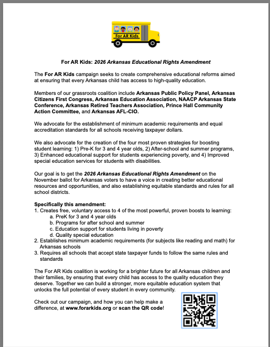 Flyer for For AR Kids